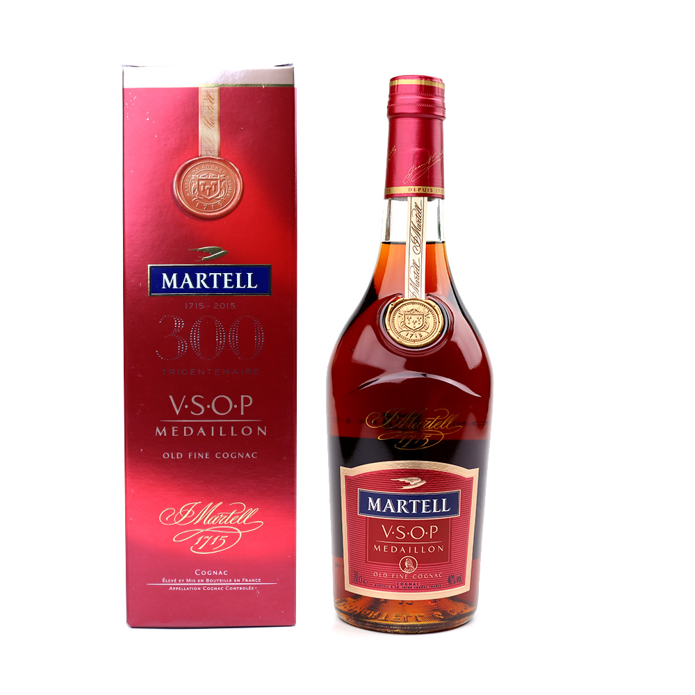 马爹利martell金牌干邑白兰地