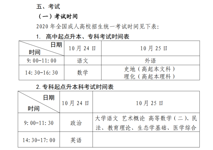 深圳市教育局关于做好深圳市2020年成人高考报名工作的通知