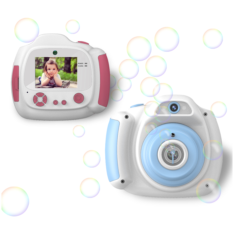 新品儿童泡泡相机 2.4寸高清拍照录像数码摄像机泡泡相机 批发