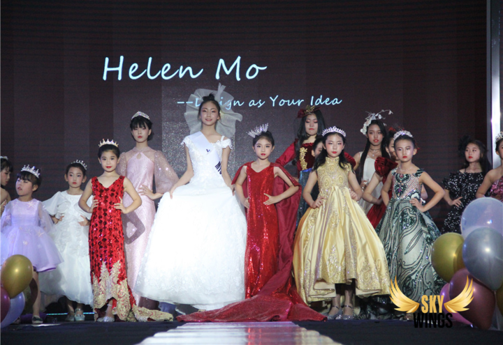 HELEN MO2019首场高级成衣礼服发布会由SKYWING公司组织在西安举行