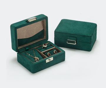 小绿盒，珠宝首饰收纳盒