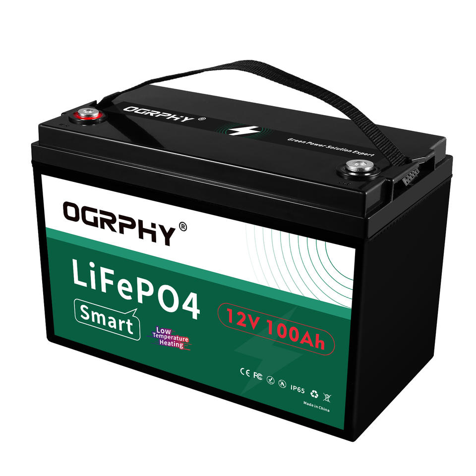 Smart LiFePO4 Battery 12V 100Ah
