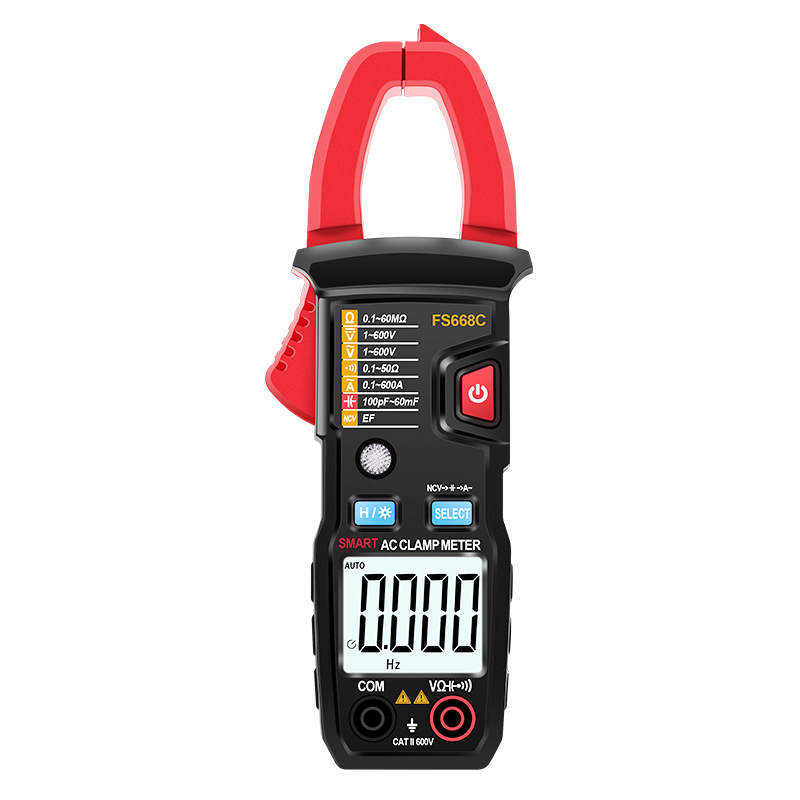 6000 Digital Clamp Meter with True RMS Data hold NCV 