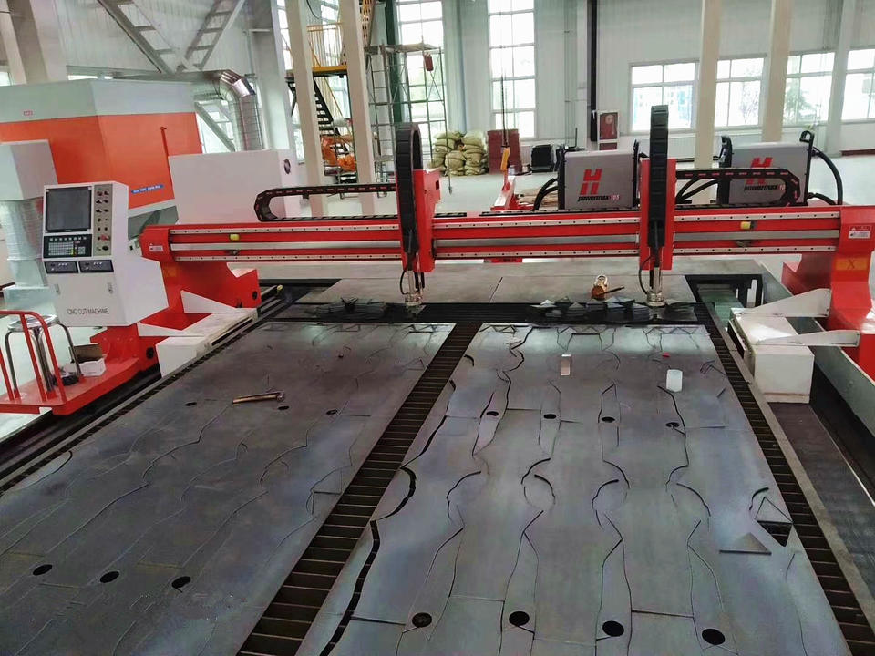 GSD-4000 CNC plasma flame cutting machine