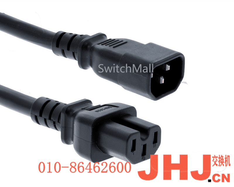 CAB-C15-CBN=   Cabinet jumper power cord, 250VAC 13A, C14 -C15 connectors