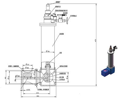 Liquid storage micro cryostat with diamond anvil cell (SLM-101)