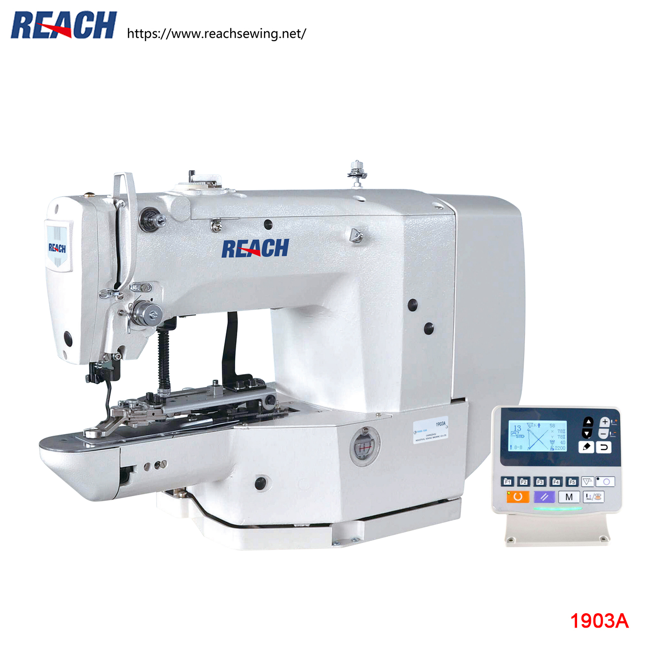 1903A High Speed Direct Drive Electronic Button-Sewing Machine高速电子钉扣机