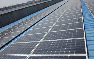 500KW太阳能分布式并网发电项目